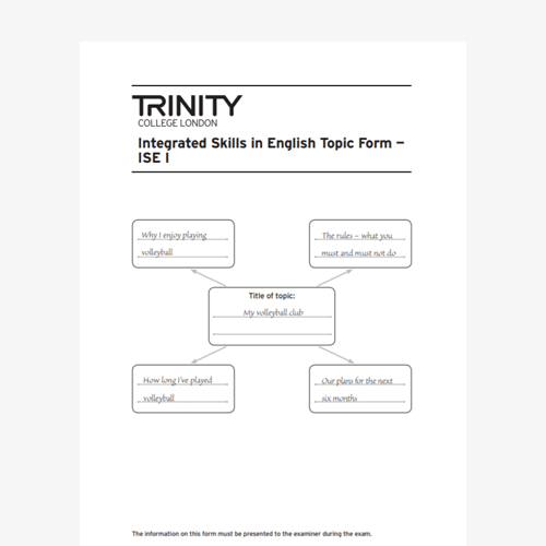 Learner Support ISE I
